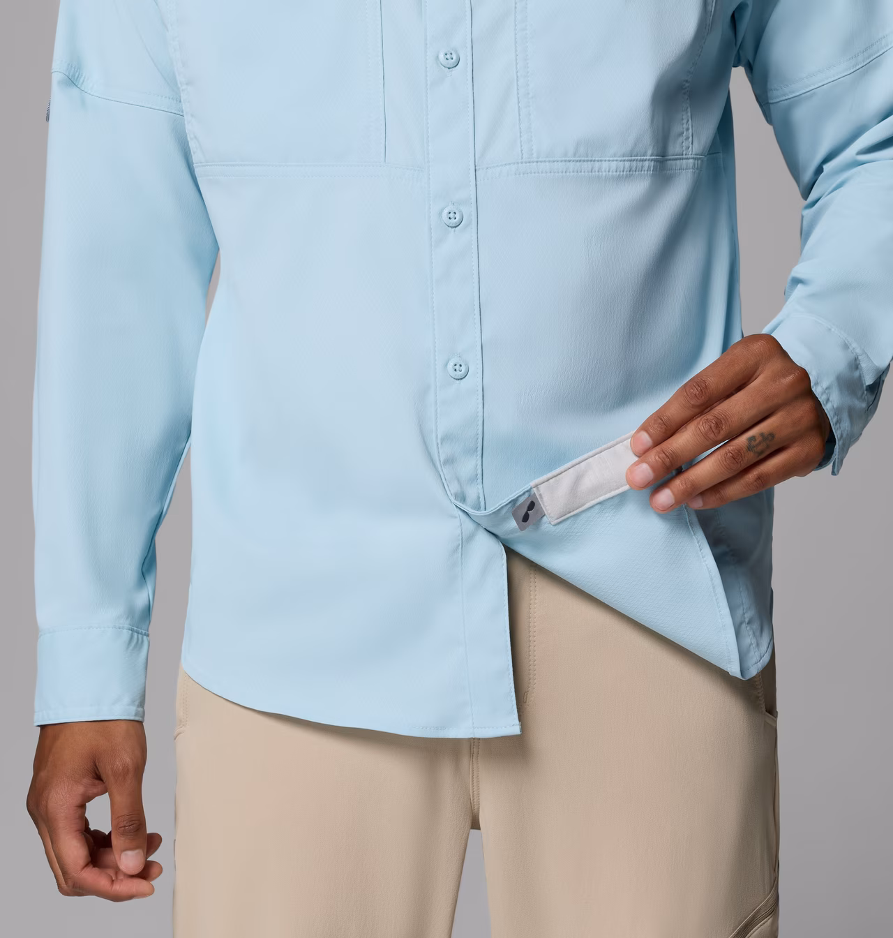 CAMISA MASCULINO COLUMBIA SKIFF GUIDE II – foto 9